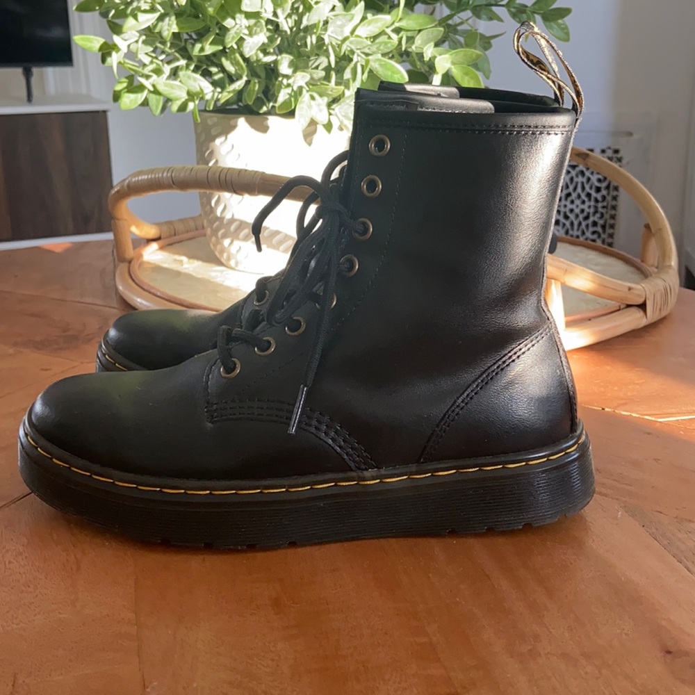 Dr. Martens Black Lace Up Boots